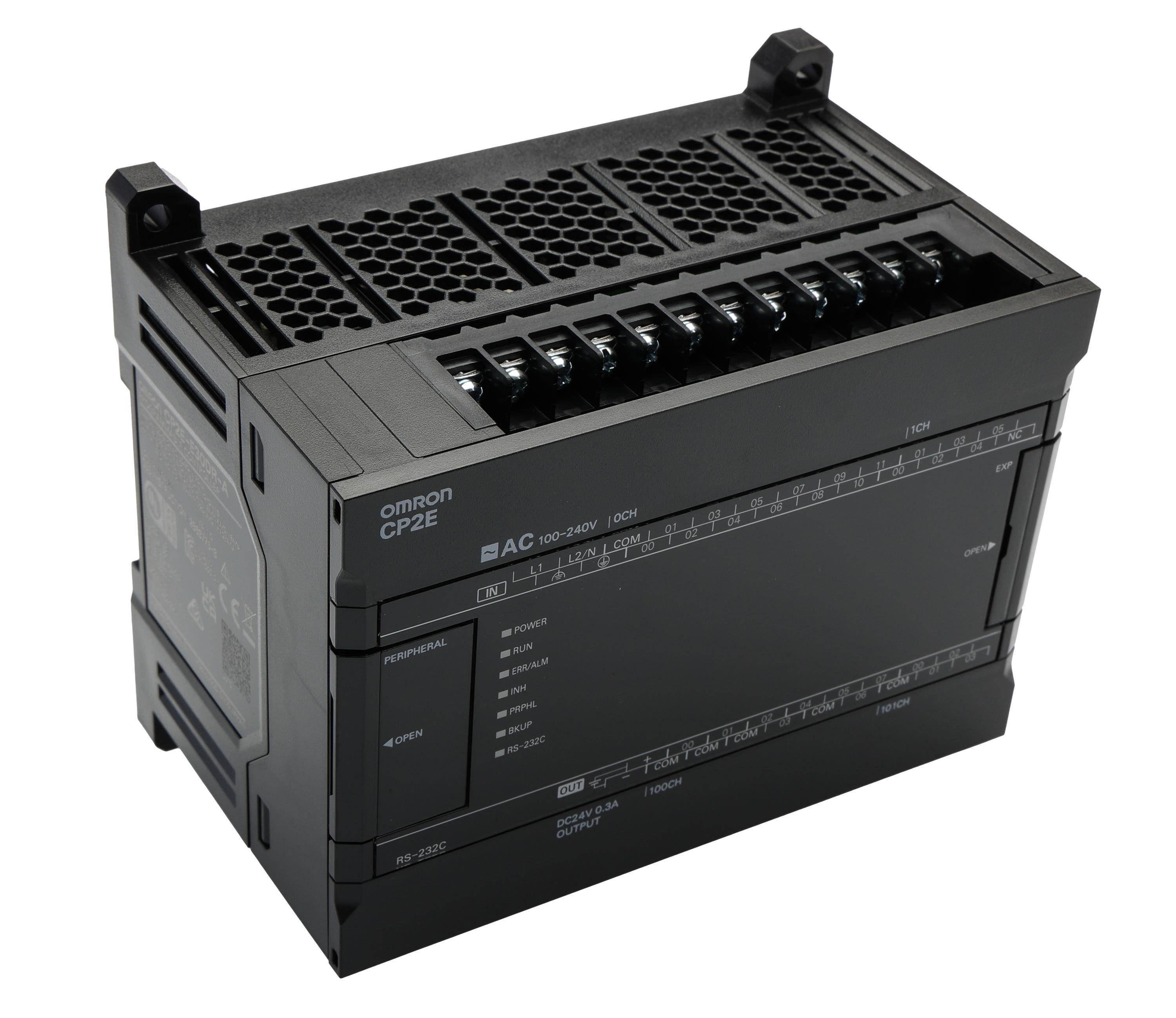 Omron CP2E SPS CPU, 18 Eing. / 18 Digitaleing. Relais Ausg.Typ Digital Eing.Typ für Serie CP2E 220 V