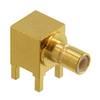 Molex 73404 Female Koaxialsteckverbinder, Durchsteckmontage, , 75Ω, Rechtwinklig