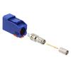 Molex 73403 Stecker Koaxialsteckverbinder SMB-Steckverbinder, Kabelmontage Crimp-Anschluss, 50Ω, , Gerade
