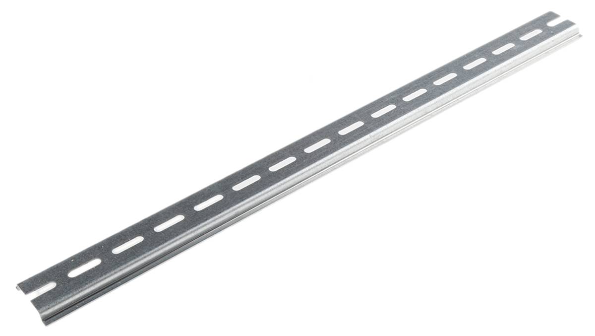 Rittal DIN-Hutschiene Hutprofil Gelocht, H. 7.5mm B. 35mm, L. 387mm // Packung a 10 Stück-1