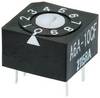 Omron THT DIP-Schalter Gleiter 10-stellig 10P, Kontakte vergoldet 100 mA @ 30 V dc, bis +70°C