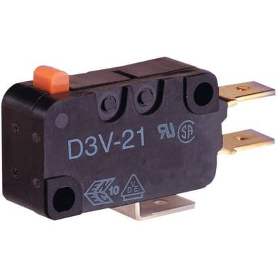 Omron D3V-163-1A5 Mikroschalter  250 V/AC 16 A 1 x Ein/(Ein)   1 St. Bag