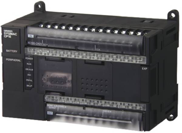Omron CP1E SPS CPU, 24 Eing. Transistor Ausg.Typ Impuls Eing.Typ für Serie CP1E 20,4 → 26,4 V dc