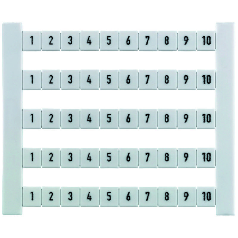 50 Stk. Weidmüller Klemmenmarkierer DEK 5 FWZ-1
