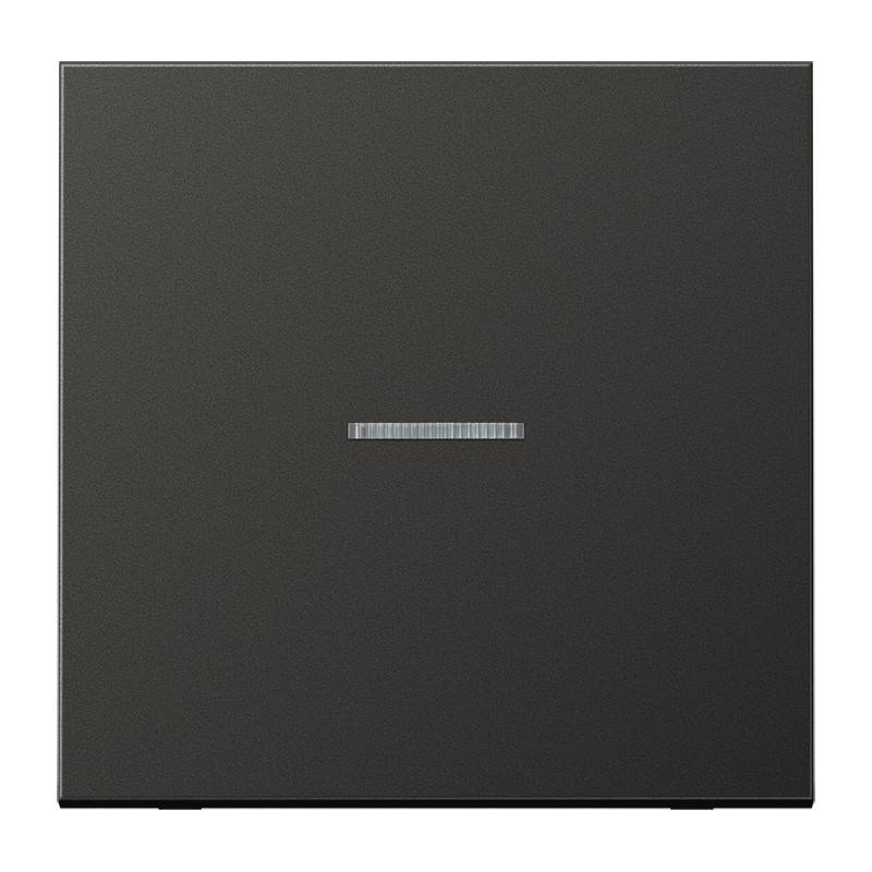 Jung KNX RF Taster 1fach neutral, Aluminium AL 10911 ST AN-0