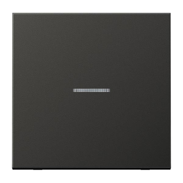 Jung KNX RF Taster 1fach neutral, Aluminium AL 10911 ST AN
