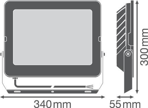 Ledvance LED-Fluter FLCOMPV180W865SYM100-1
