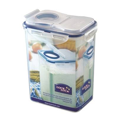 LocknLock PP Classic Aufbewahrungsbox, 151 x 108 x 190 mm, 1,8 L, 100 % Luftdicht, Cleveres