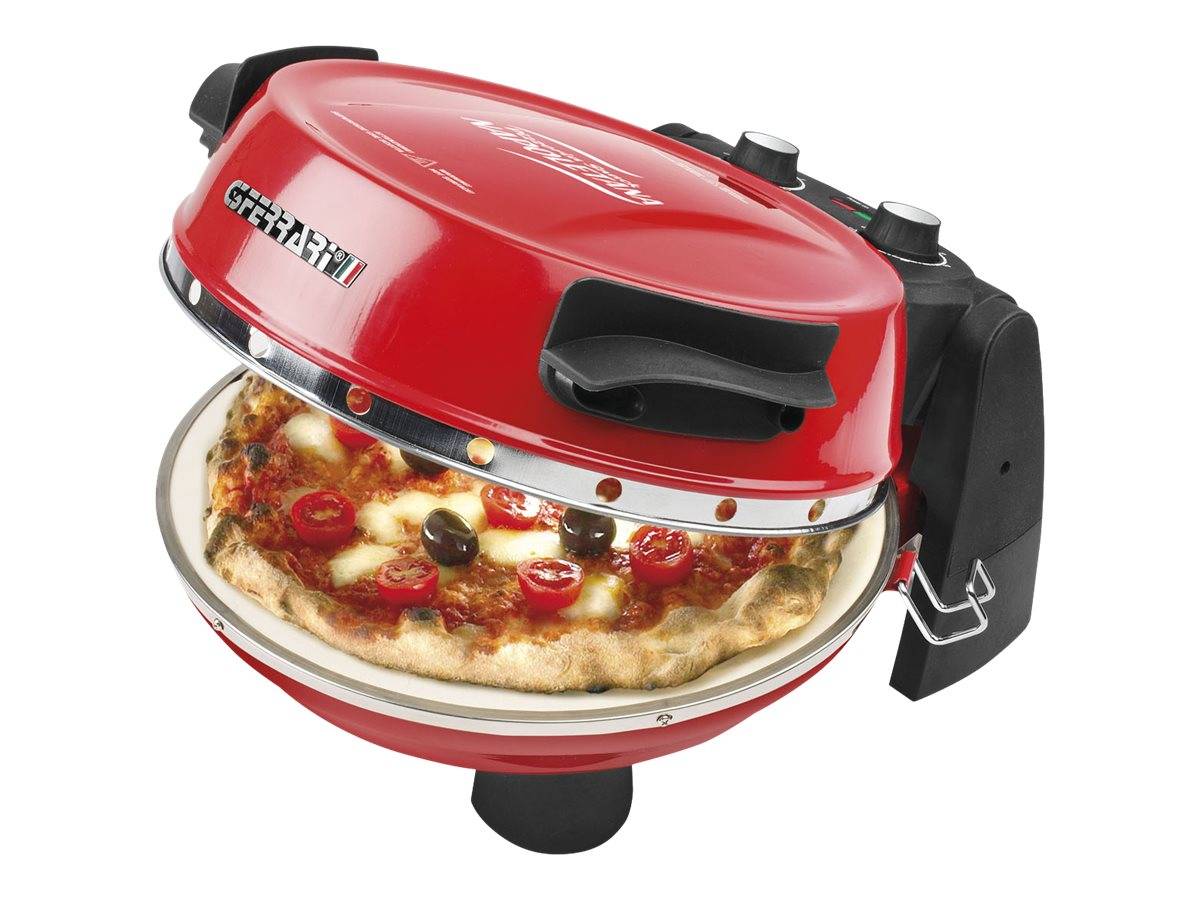 G3 Ferrari G10032 Pizzeria Snack Napoletana - Pizzaofen - 1.2 kW - Rot/Schwarz-0