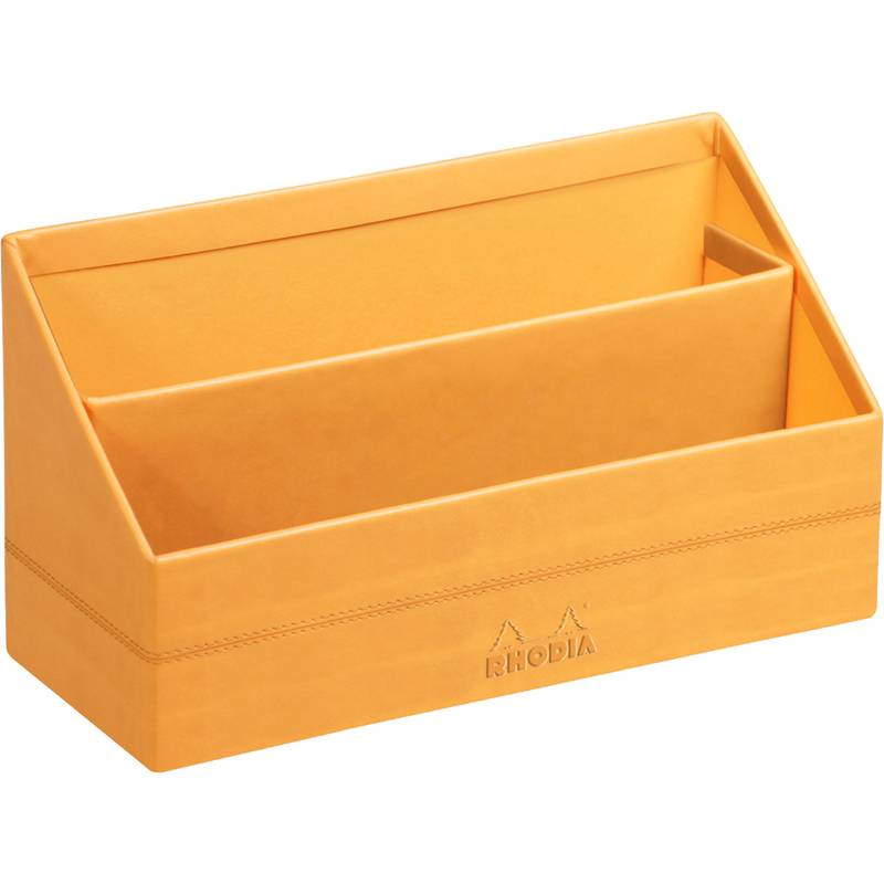 Briefständer 20x10x14vm orange/schwarz-0