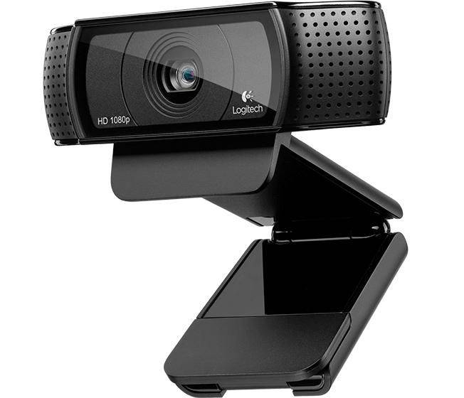 Logitech Webcam HD Pro C920 Pro C920, 1920 x 1080 pixels, 720p,1080p, H.264, USB 2.0, Black, Stand-0