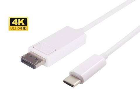 MicroConnect USB-C Displayport cable 1m USB-C to Displayport cable  3840*2160@60Hz