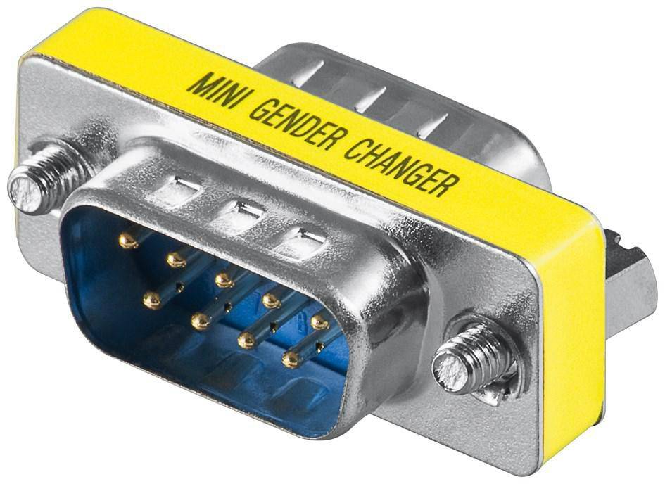 MicroConnect Mini Gender DB9 Male - Male D-SUB/RS-232 male (9-pin) - D-SUB/RS-232 male (9-pin)-0