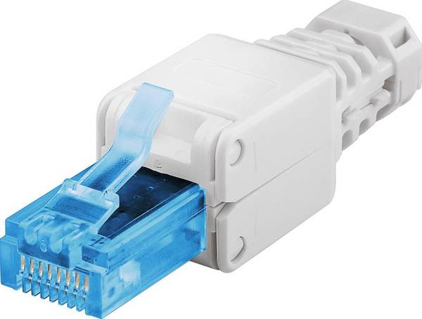 MicroConnect Tool-free RJ45 CAT6A connector CAT 6A UTP(unshielded) For stranded and solid inner conductor (AWG 22 to 26)
