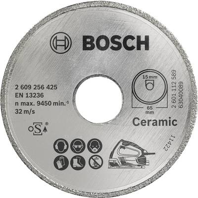 Bosch Accessories 2609256425 Bosch Diamanttrennscheibe Durchmesser 65 mm   1 St.