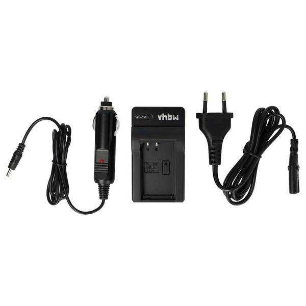 vhbw Ladegerät kompatibel mit Nikon Coolpix P1000 | P950, A Kamera Camcorder/Akku - Ladeschale, Kfz-Adapter