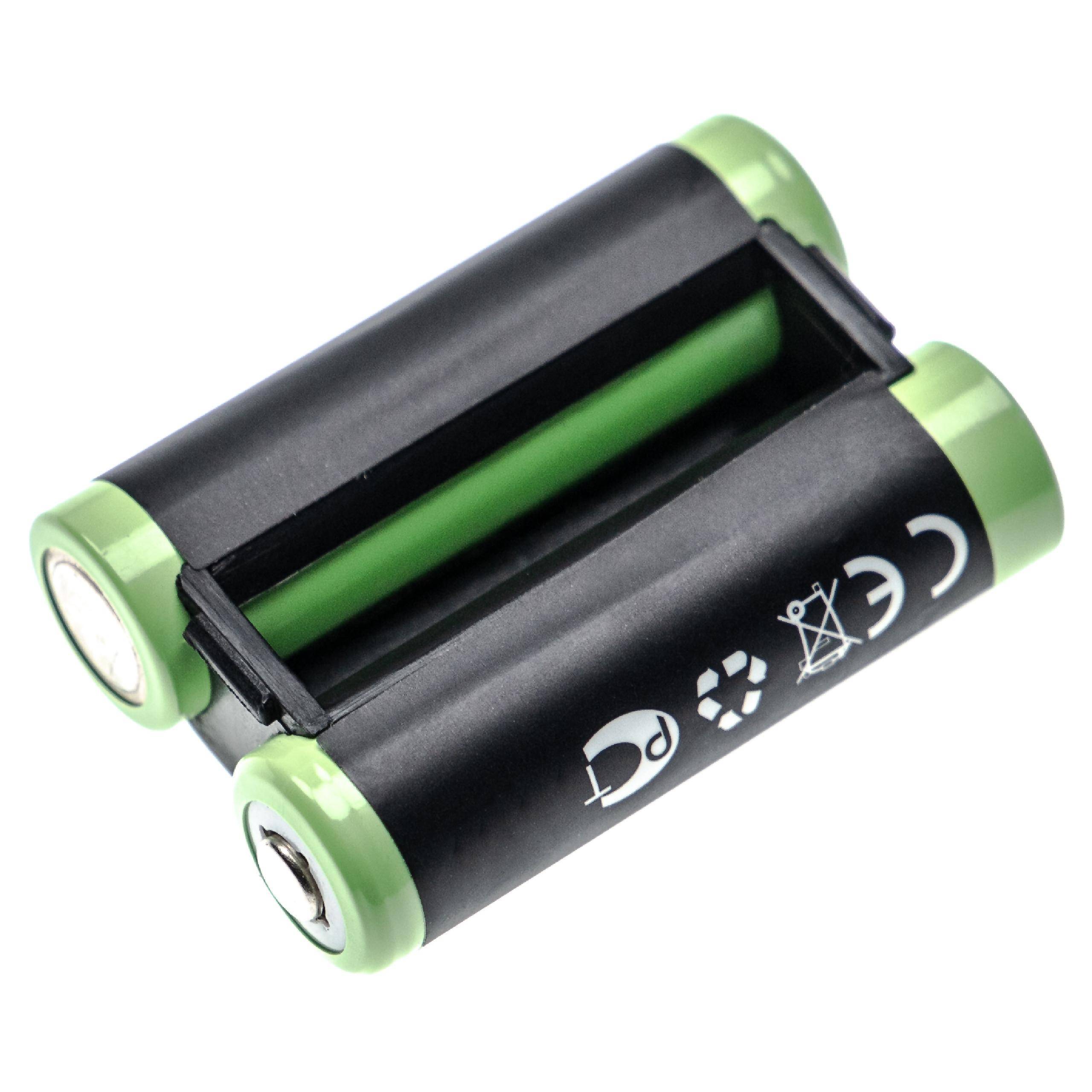 vhbw Akku kompatibel mit Optelec Compact+, Compact Plus elektronische Leselupe (2000mAh, 2,4V, NiMH)-2