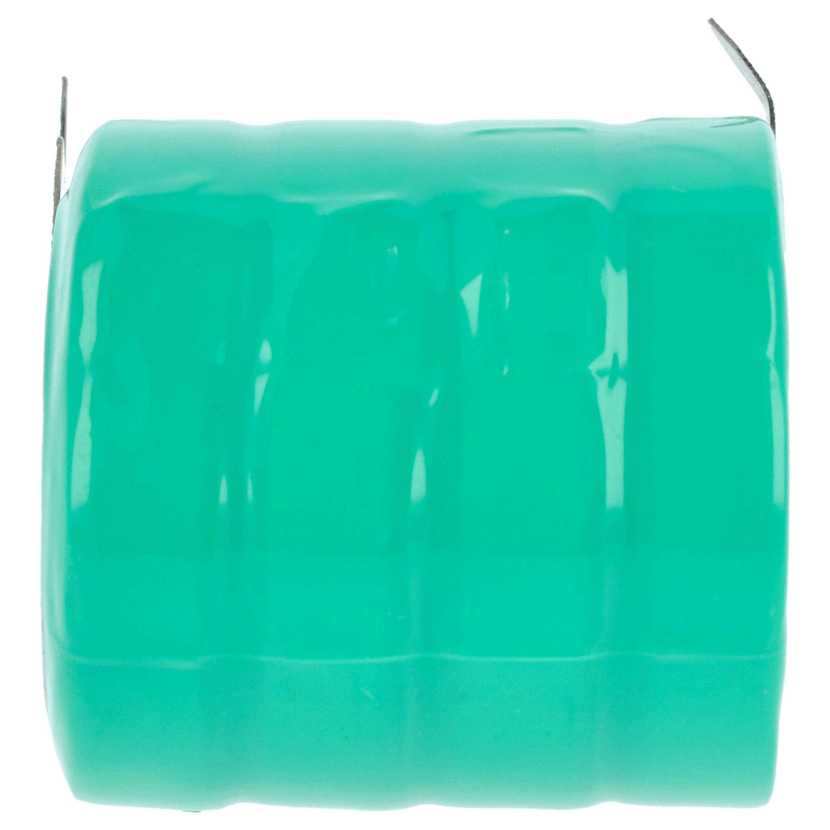 vhbw NiMH Ersatz Knopfzellen-Akku | (250 mAh, 4,8 V, NiMH)-2