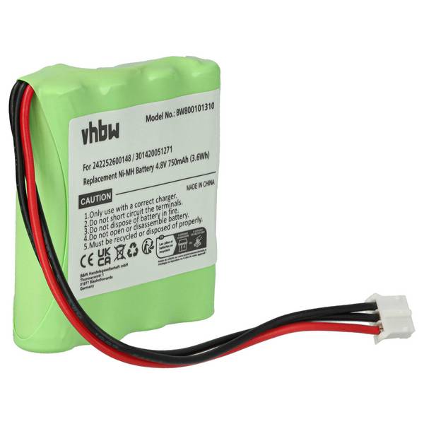 vhbw Akku kompatibel mit Philips Pronto RU950 | TSU3500117, RU990, RU980, RU970, RU960 Fernbedienung Remote Control (750