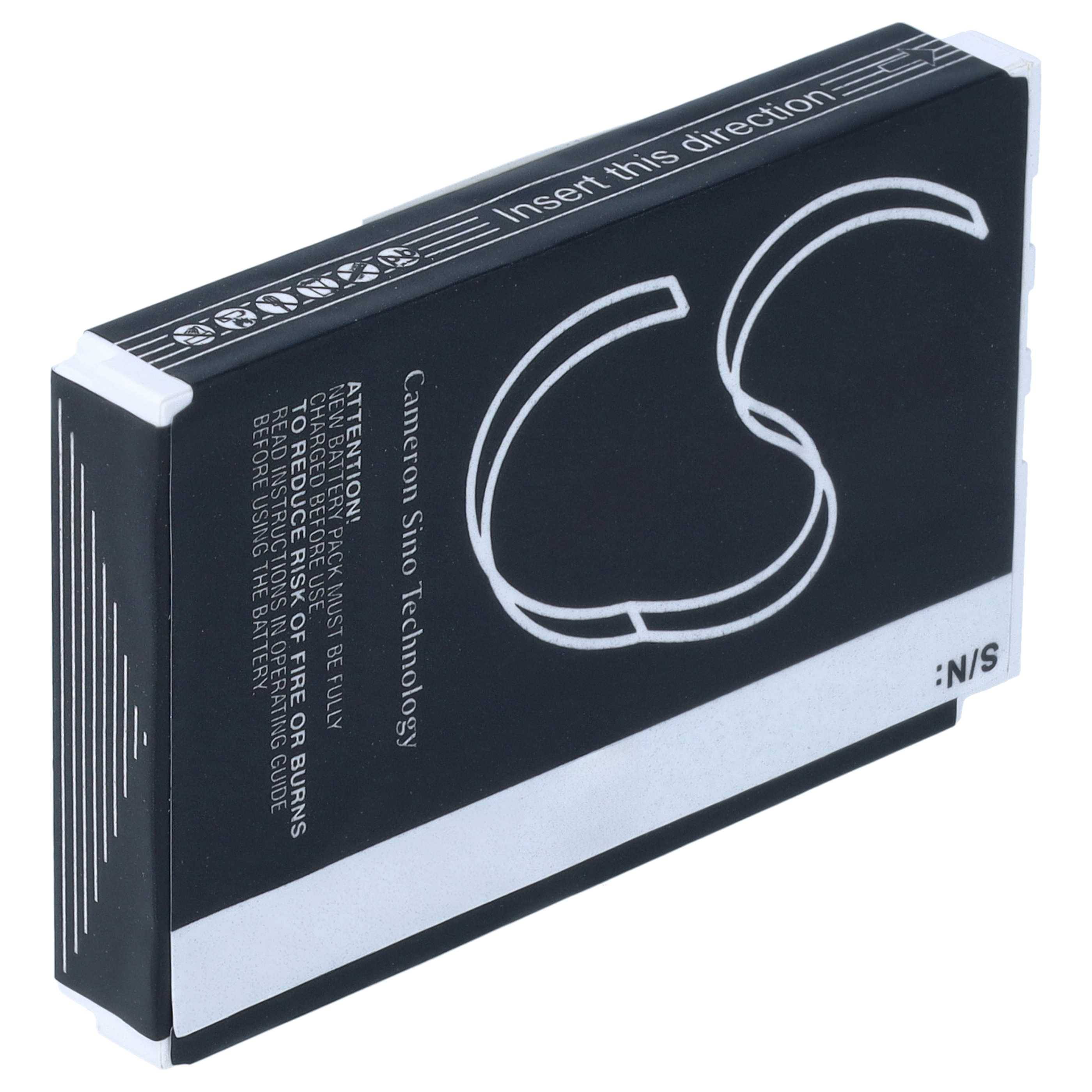 vhbw Akku kompatibel mit Logitech Harmony Plus + | 900 Remote, One, Advanced Fernbedienung Remote Control (950 mAh, 3,7-1