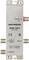 Ein Kathrein SAT-Verteilersystem EXR 221 mit Anschlüssen für SAT A, SAT B und DVB-T, inklusive technischer Details zur Frequenz.