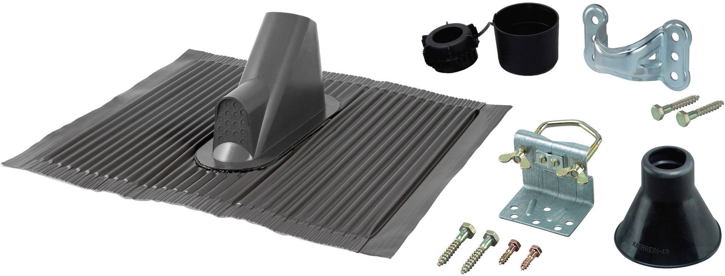 Kathrein Mast-Montage-Set ZTS 48 sw-0