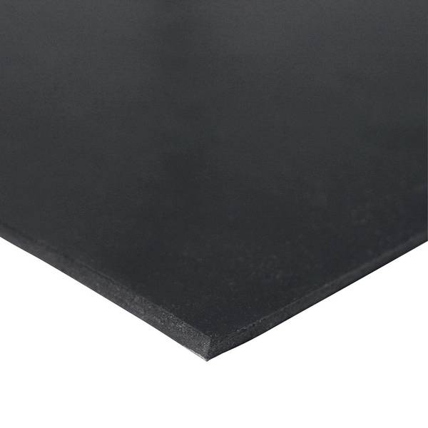 COBA Europe CRS00005C  Industrie-Gummi (B x H) 1.4 m x 8 mm (Meterware)  Schwarz