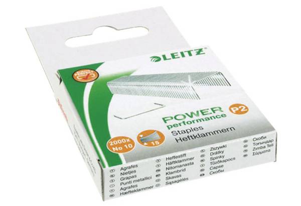 Esselte Leitz Power Performance P2 - Heftklammern - No. 10