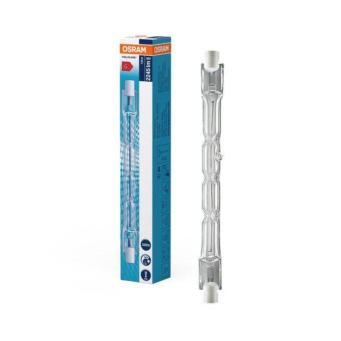 Symbolbild für Ledvance Haloline-Lampe 120W 230V R7s 64696 ECO 120 W, 230 V, 2245 lm, 12 mm, 118 3000 K