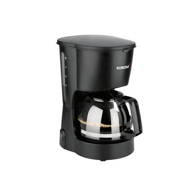 Korona 12011 Kaffeemaschine | Schwarz | Filter Kaffeeautomat für 5 Tassen Kaffee | mit einer