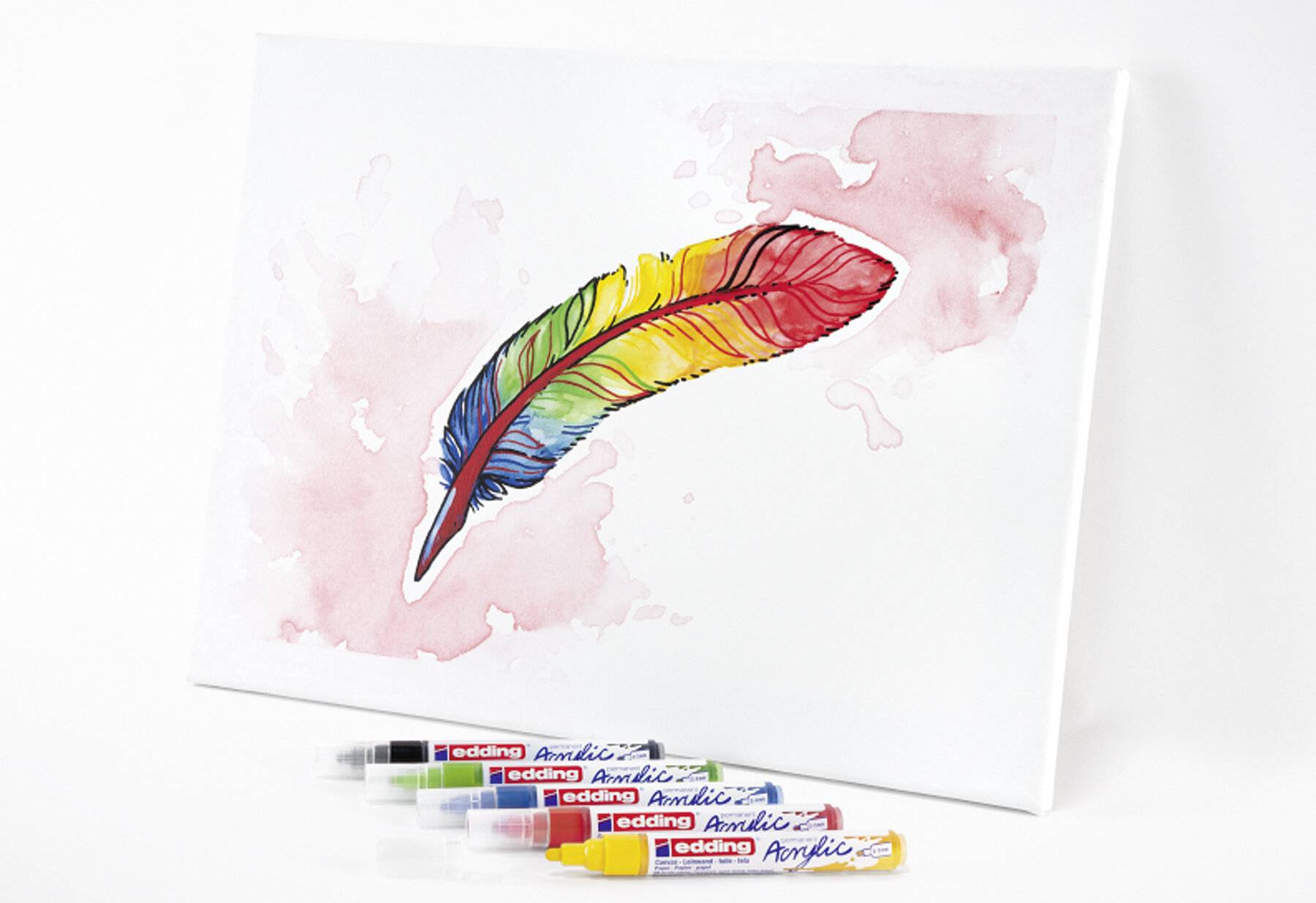 EDDING 5100 - Marker - permanent - Pastelgelb, Pastellgrün, pastellblau, Anthrazit, edel malve --2