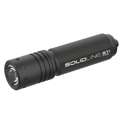 Solidline ST1 LED Taschenlampe, Power LED, mit Batterie betrieben, 100 Lumen, 35 Meter