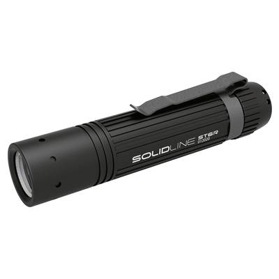Solidline ST6R LED Taschenlampe, Xtreme LED, fokussierbar, wiederaufladbar, mit Akku, 900