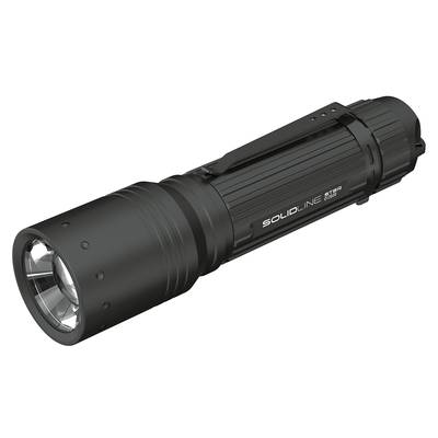 Solidline ST8R LED Taschenlampe, fokussierbar, wiederaufladbar, 600 Lumen, 300 Meter