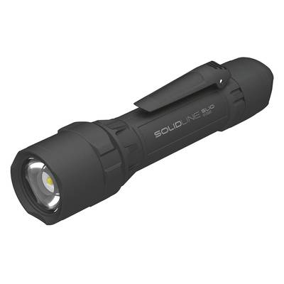 Solidline SL10, LED Taschenlampe, fokussierbar, 750 Lumen, 250 Meter Leuchtweite, 35 Stunden
