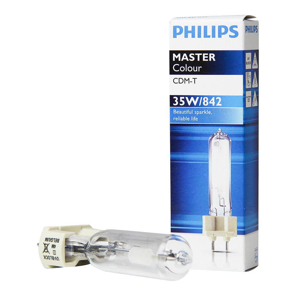Preisbild für Mehrfachpackung 12x Philips MASTERColour G12 CDM-T 35W - 842 Kaltweiß