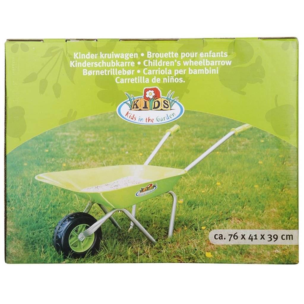 ESSCHERT DESIGN Kinder-Schubkarre 6,5l 76x41x39cm grün-2