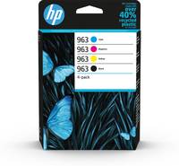 HP 963 - 4er-Pack - Schwarz, Gelb, Cyan, Magenta-1