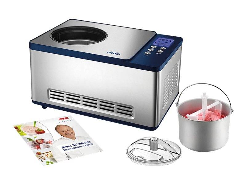 Unold Edition SCHUHBECK Eismaschine inkl. Kühlaggregat 1.5 l-2