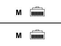 Cisco - Netzwerkkabel - RJ-45 (M) zu RJ-45 (M)-1