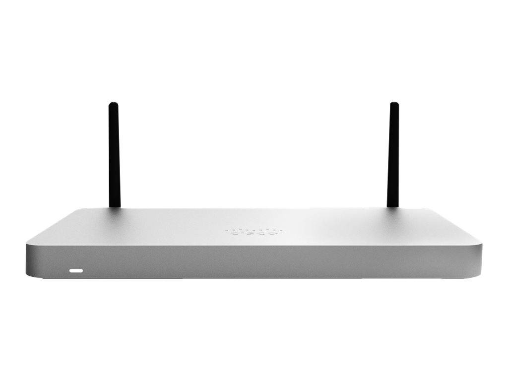 Cisco Meraki MX68W - Sicherheitsgerät - 10 Anschlüsse - GigE - Wi-Fi 5 - 2.4 GHz-0