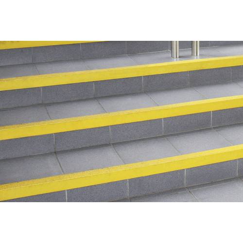COBA Europe GRP070003N GRP070003N Bodenbelag COBAGRIP® Stair Nosing Gelb 1.5 m x 55 mm x 5 mm Gelb 1.5 m x 55 mm x 5 mm