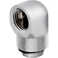CORSAIR Hydro X Series 90° Rotary Adapter - Flüssigkühlsystemarmatur - Chrom (Packung mit 2)-1