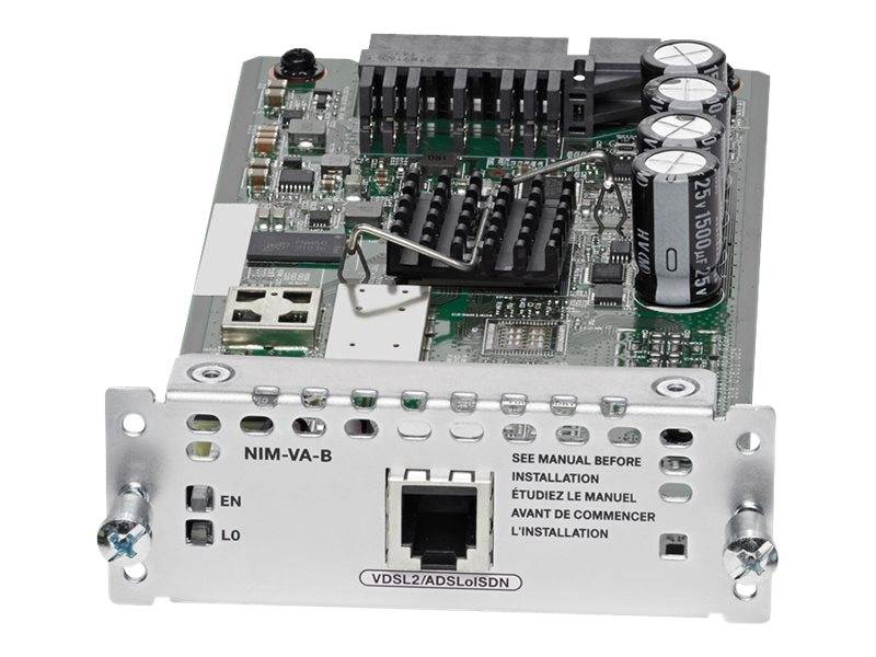 Cisco 1-port VDSL2/ADSL2+ over ISDN with Annex B/J - DSL-Modem - Network Interface Module (NIM)-0