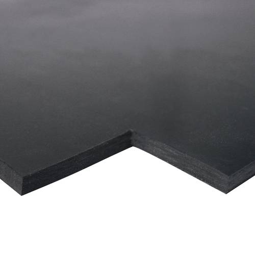 Thumbnail - COBA Europe NIS00001C Nitrilgummi Industrie-Gummi (L x B x H) 1400 mm x 1.4 m x 1.5 mm (Meterware) Schwarz