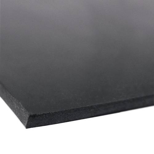 Thumbnail - COBA Europe NES00004C Neoprengummi Industrie-Gummi (B x H) 1.4 m x 6 mm (Meterware) Schwarz