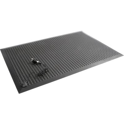 COBA Europe SE010001ESD Cobaelite ESD Arbeitsplatzmatte (L x B x H) 0.9 m x 0.6 m x 15 mm Schwarz