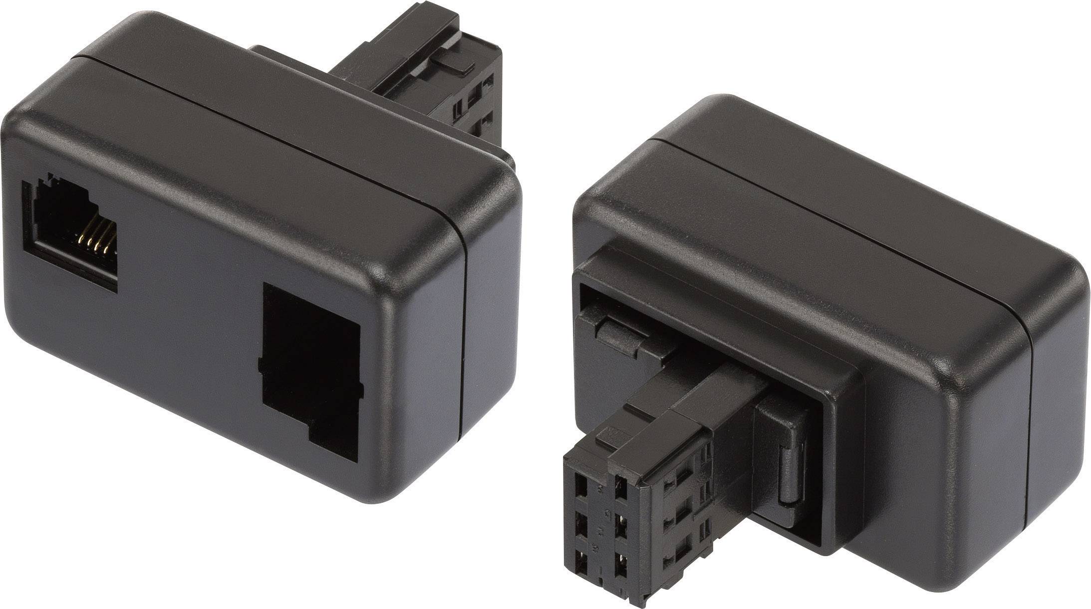 Phone Adapter [1x Landline straight plug (Switzerland, TT83), straight