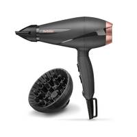 BaByliss Smooth Pro 2100 - AC - 29,4 m/s - 106 m³/h - Schwarz - Rosa-Goldfarben-0
