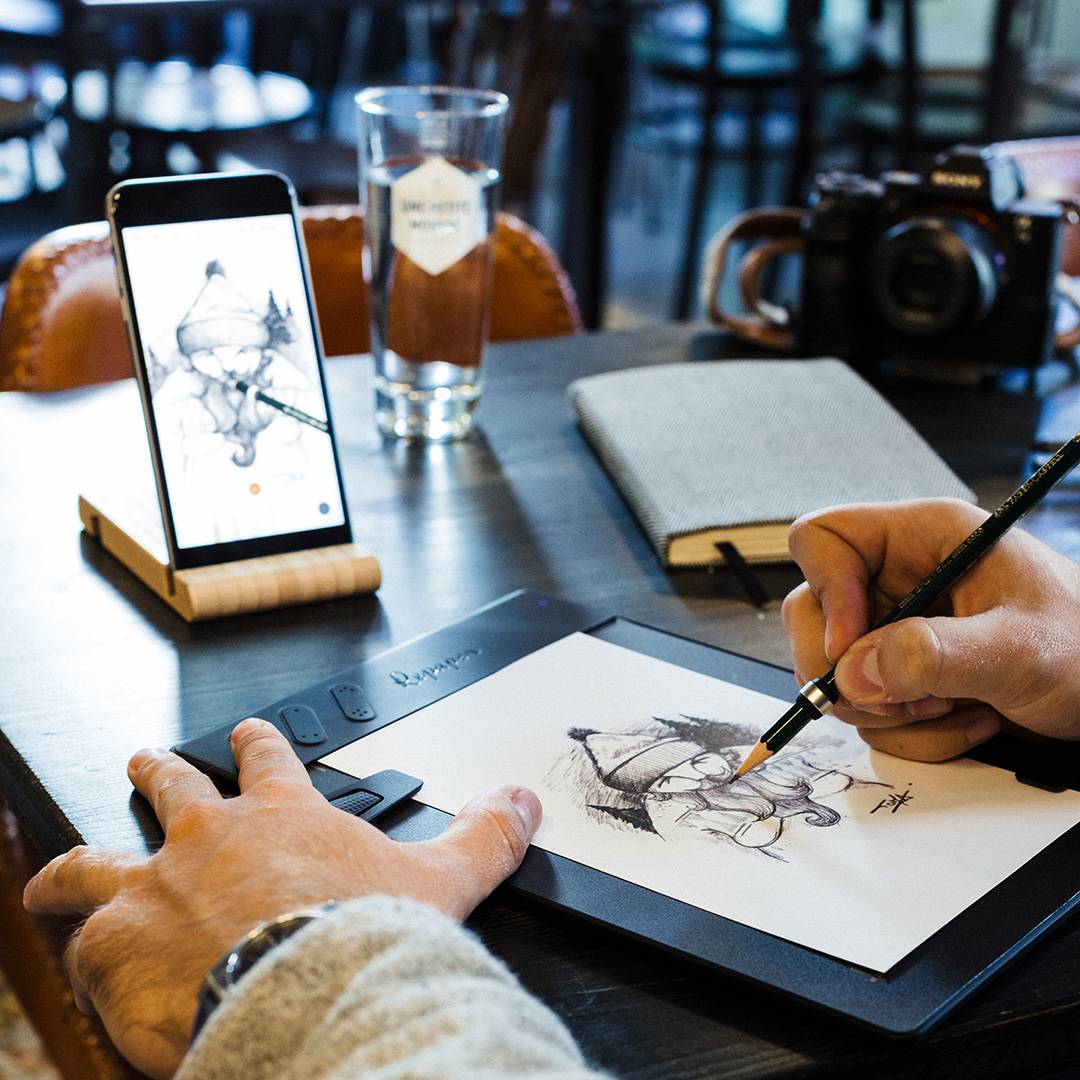 ISKN Repaper Grafiktablett Faber-CastellGrafiktablett-2